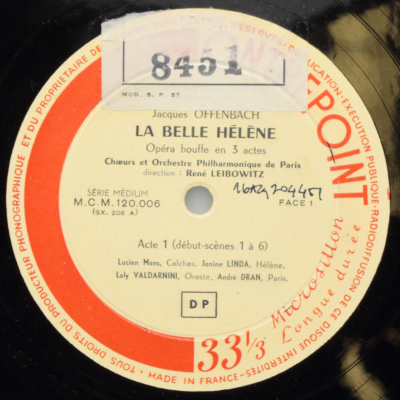 Offenbach: La Belle Hélène
