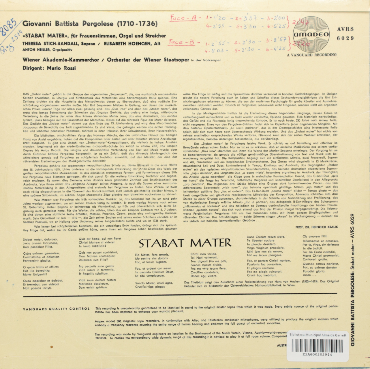 Pergolesi: Stabat Mater