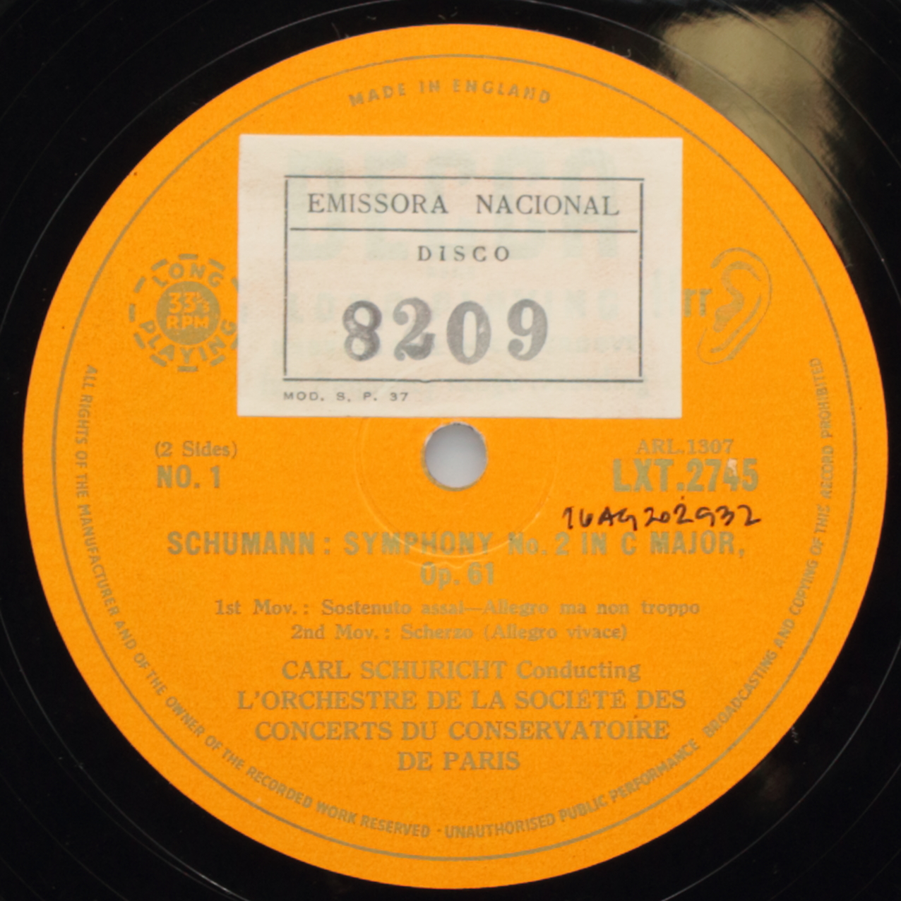 Schumann: Symphony No. 2 in C major, Op. 61