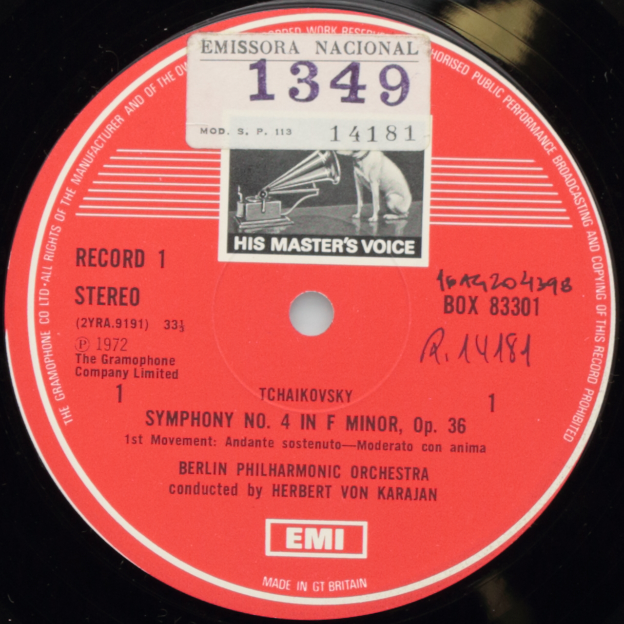 Tchaikovsky: Symphonies Nº 4, Nº 5 e Nº 6