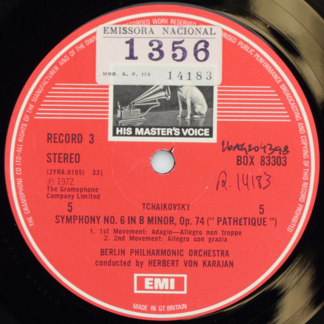 Tchaikovsky: Symphonies Nº 4, Nº 5 e Nº 6