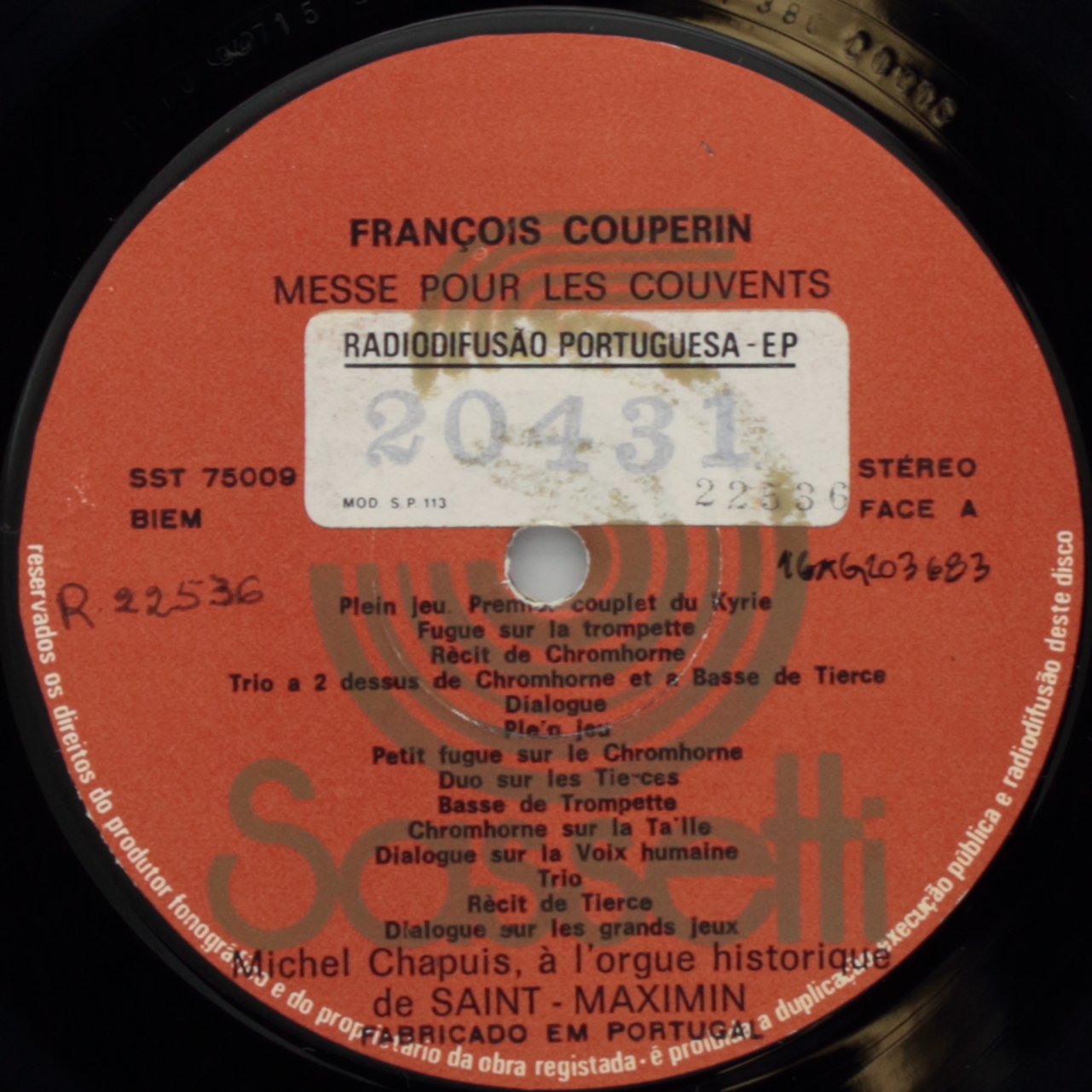 Couperin: Messe propre pour les couvents