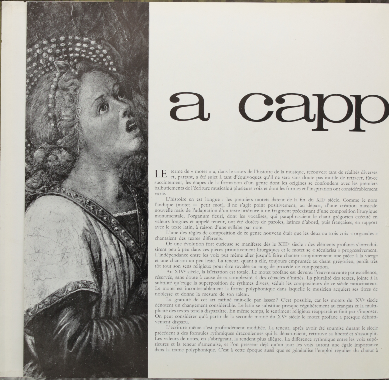 Motets a capella