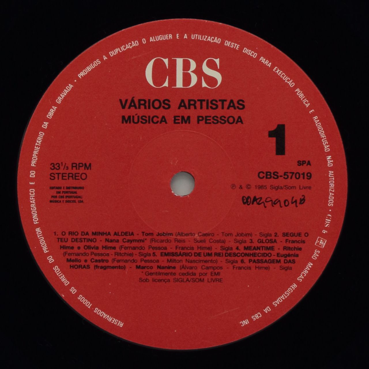 Música em Pessoa