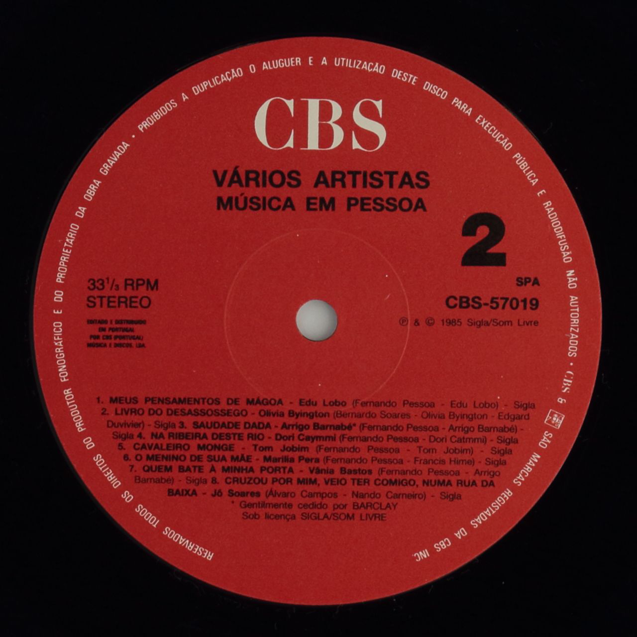Música em Pessoa