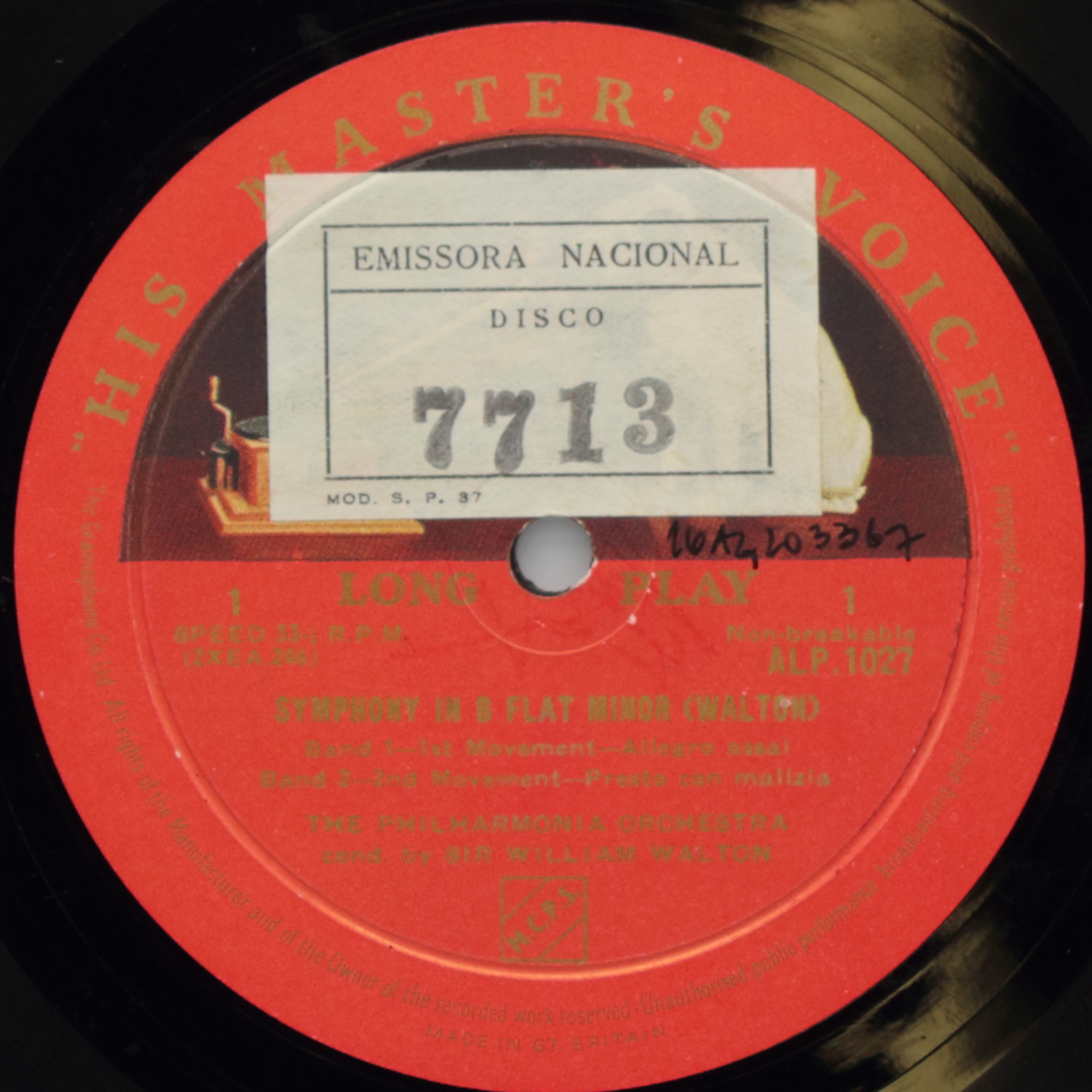 Walton: Symphony in B flat minor