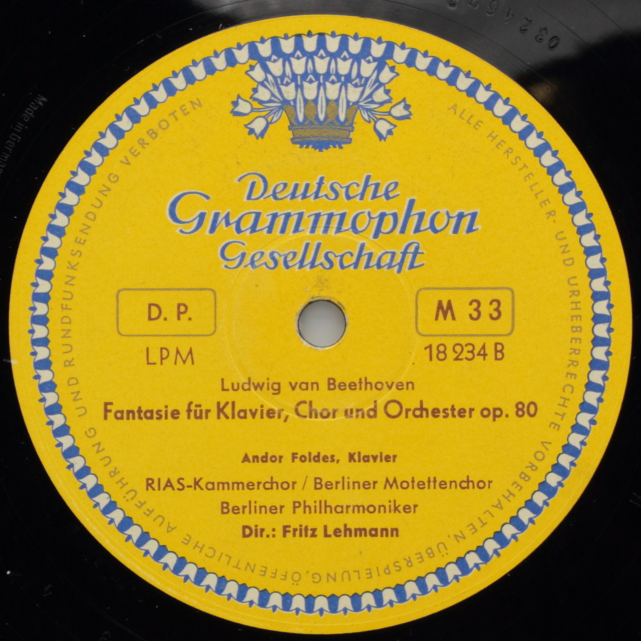 Beethoven: Ouvertüre Leonore III; Corolian Ouvertüre; Fantasie c-moll für Klavier, Chor und Orche
