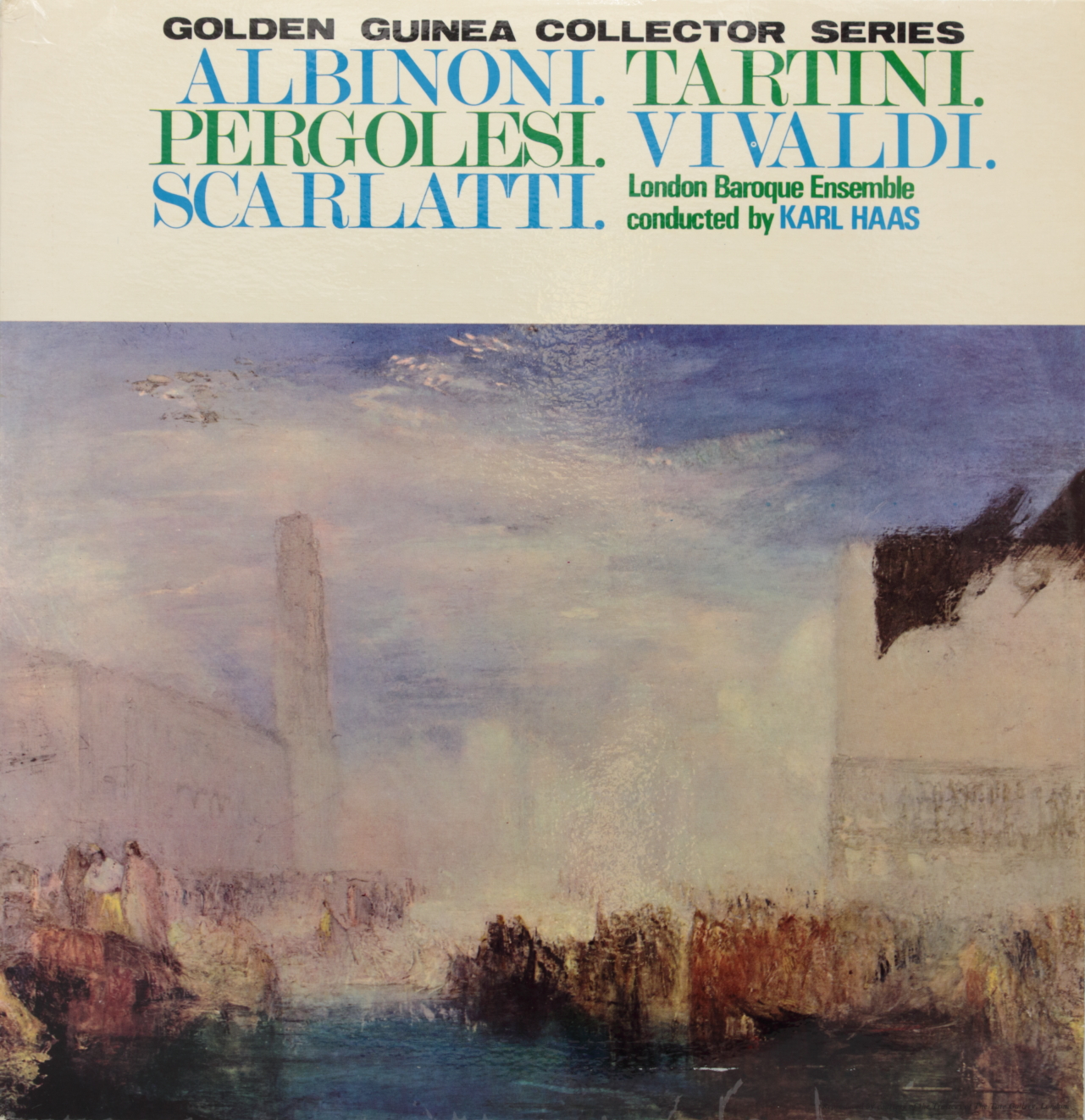 Albinoni. Tartini. Pergolesi. Vivaldi. Scarlatti.