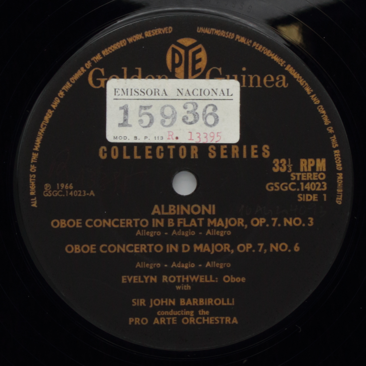 Albinoni, Marcello e Cimarosa: English Oboe Concertos