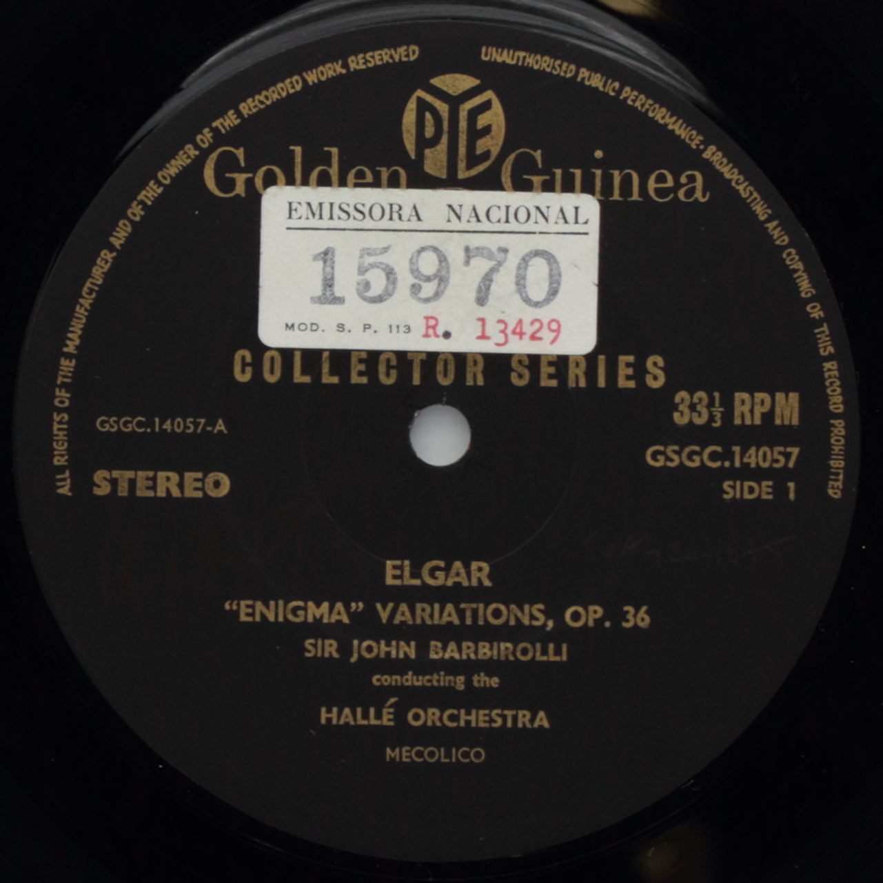 Elgar: Enigma Variations, Op. 36; Cello Concerto in E minor, Op. 85