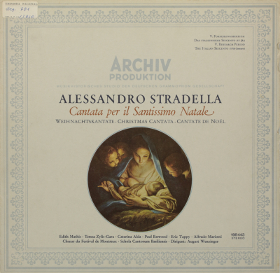 Stradella: Cantata per il Santissimo Natale