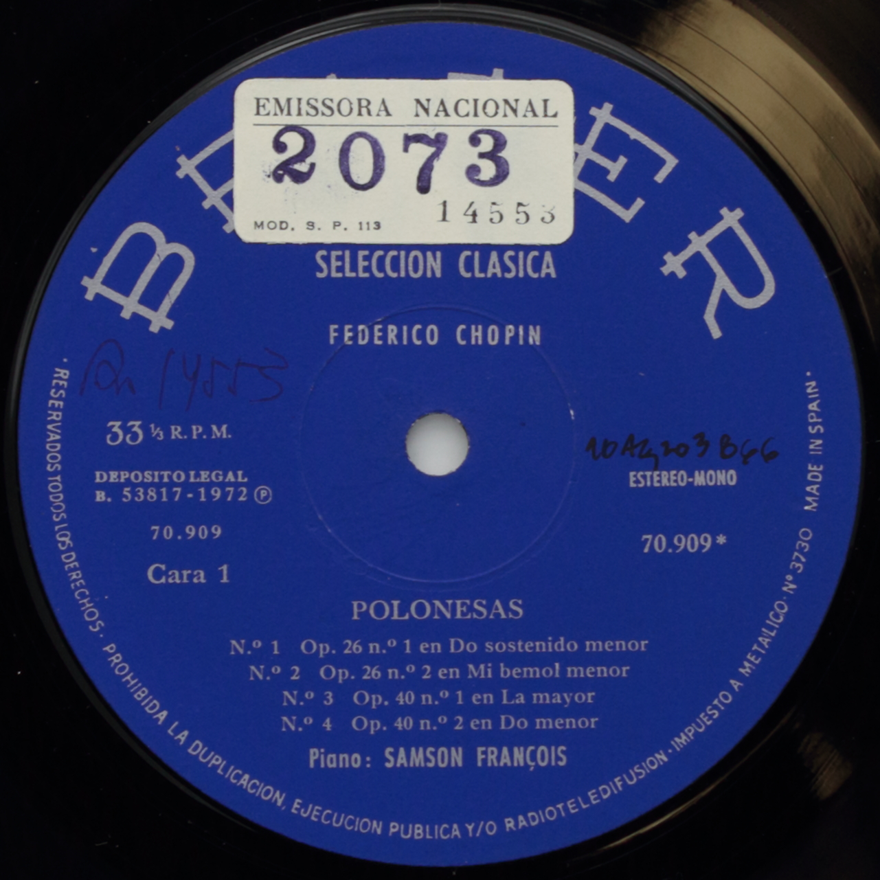 Chopin: Polonesas Vol. 1