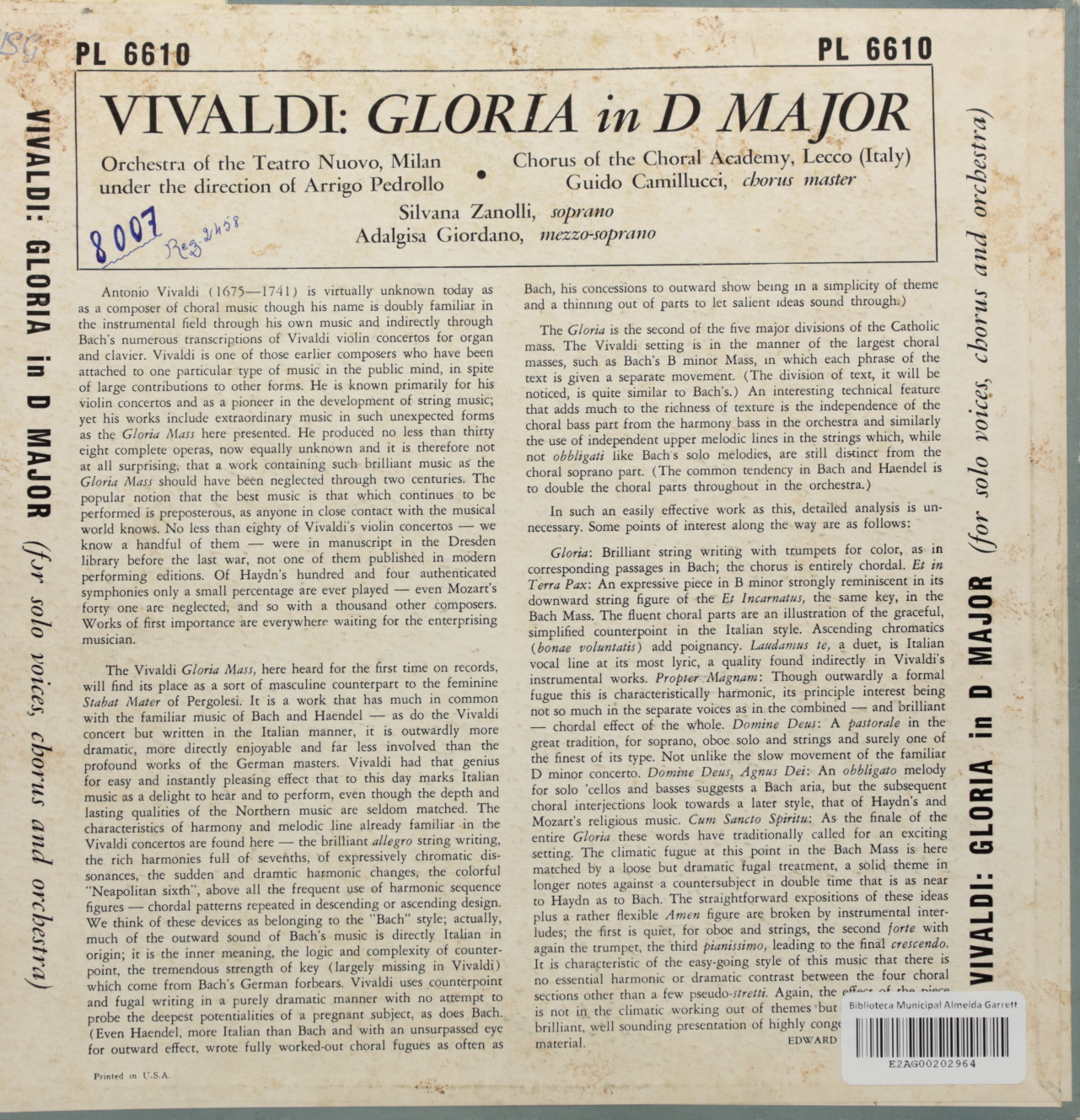 Vivaldi: Gloria