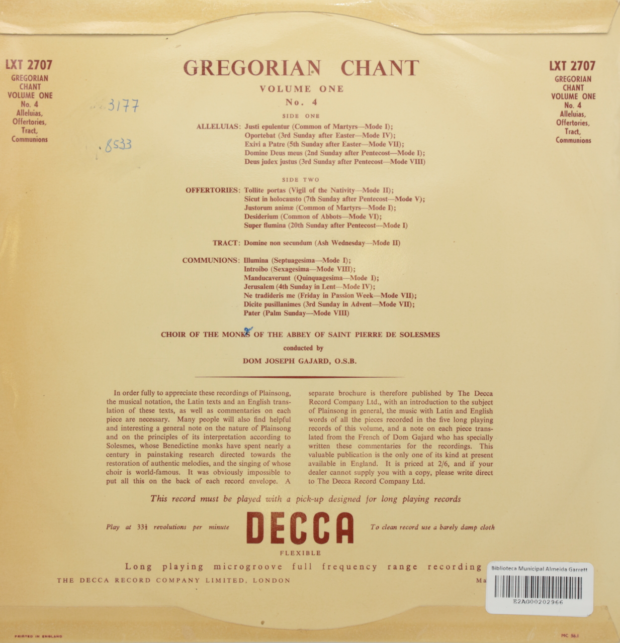 Gregorian Chant