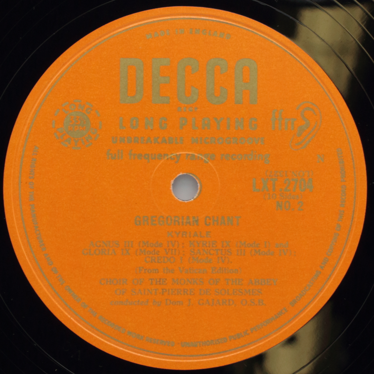 Gregorian Chant