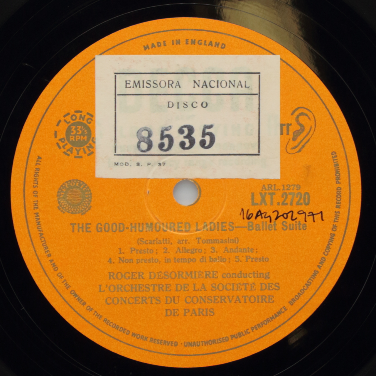 Scarlatti: The Good-Humoured Ladies / Poulenc: Les Biches
