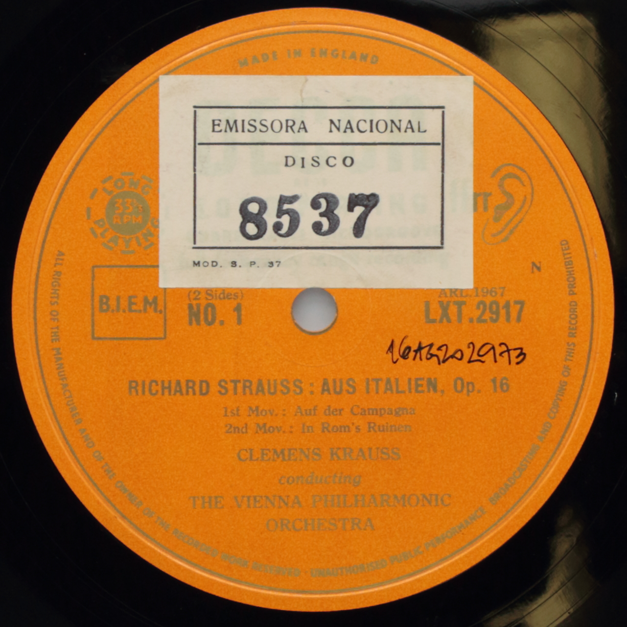 Strauss, Richard: Aus Italien