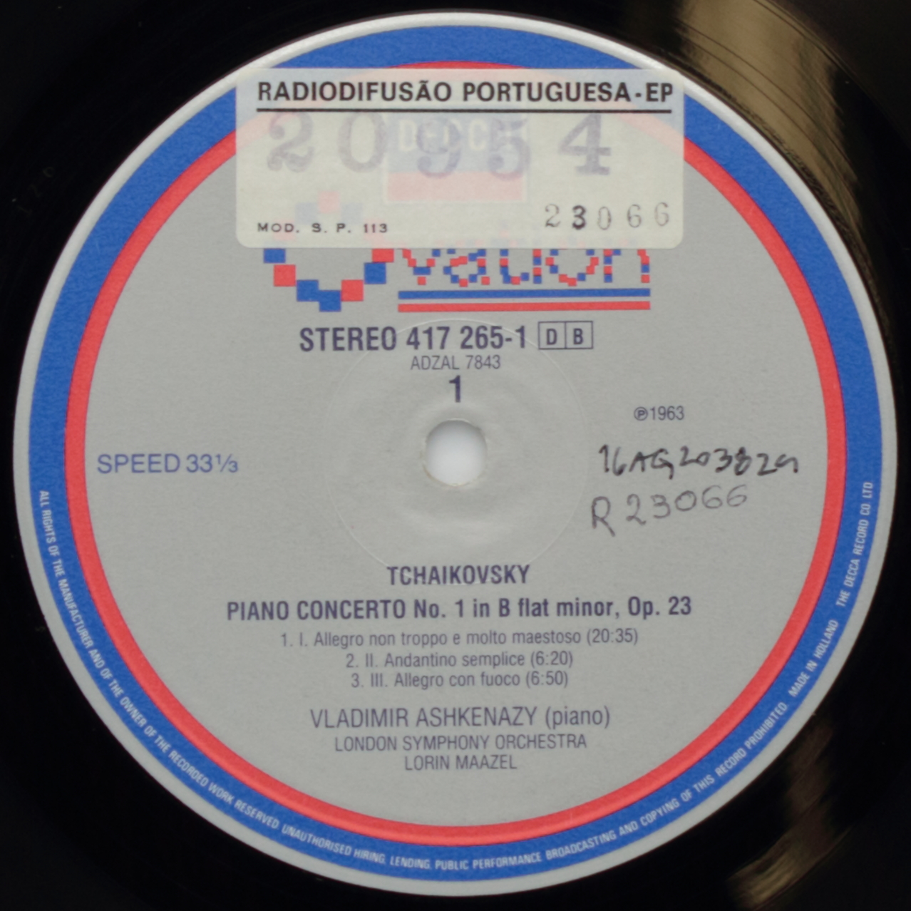 Tchaikovsky: Piano Concerto Nº 1 / Rachmaninov: Piano Concerto Nº 2