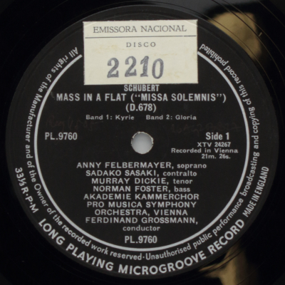 Schubert: Mass in A flat - Missa Solmenis (D. 678)