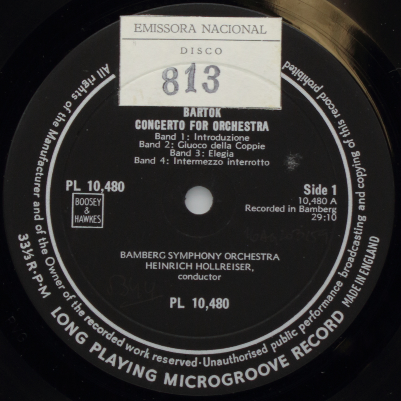 Bartók: Concerto for Orchestra; Cantata Profana