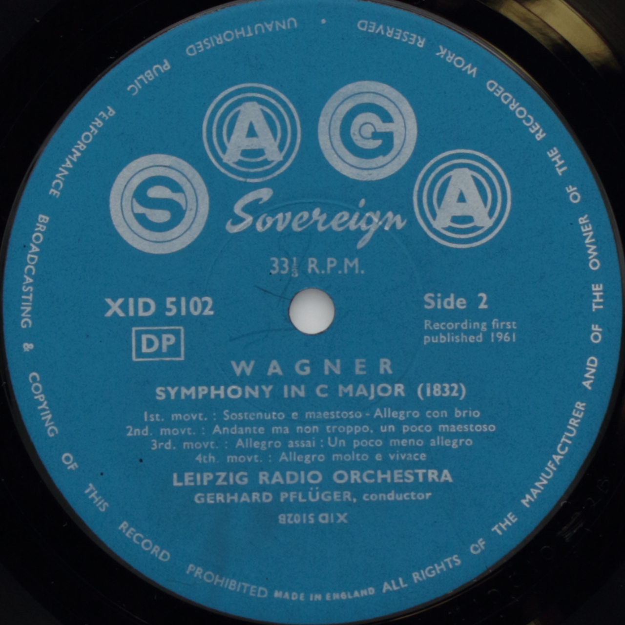 Bruckner: Symphony No. 2 in C minor / Wagner: Symphonie in C major