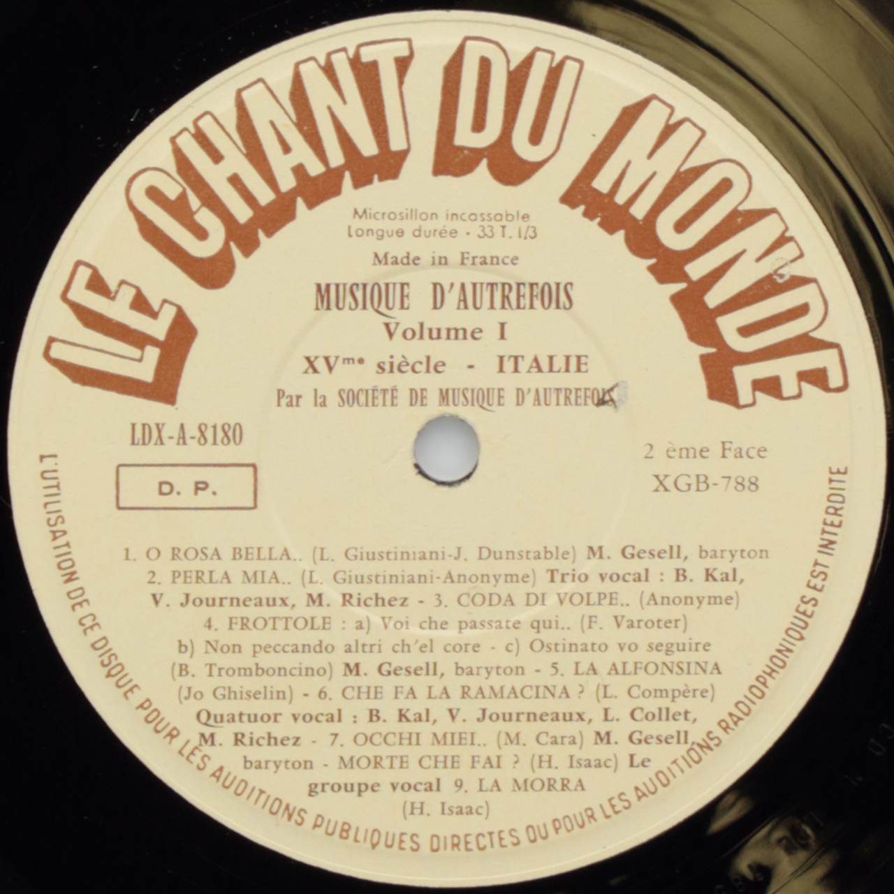 Musique dautrefois