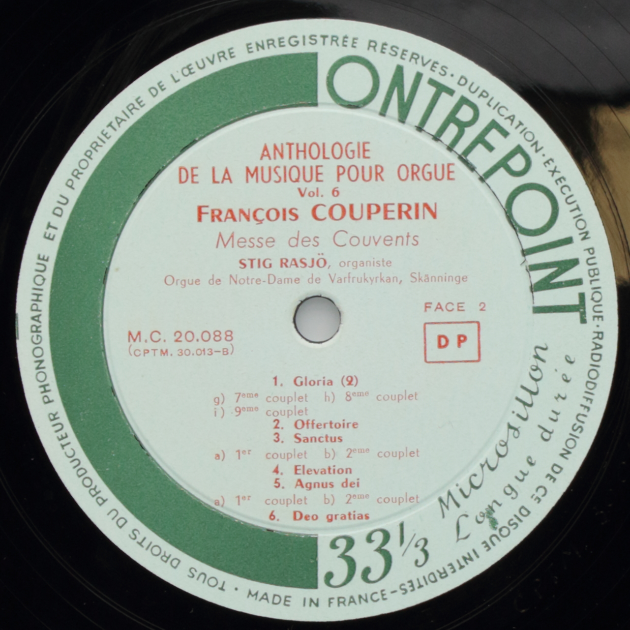 Anthologie de la Musique pour Orgue, Vol. 6 - Couperin: Messe des Convents