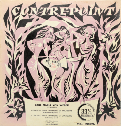 Weber: Concerto pour clarinette et orchestre Nº 1; Concerto pour clarinette et orchestre Nº 2