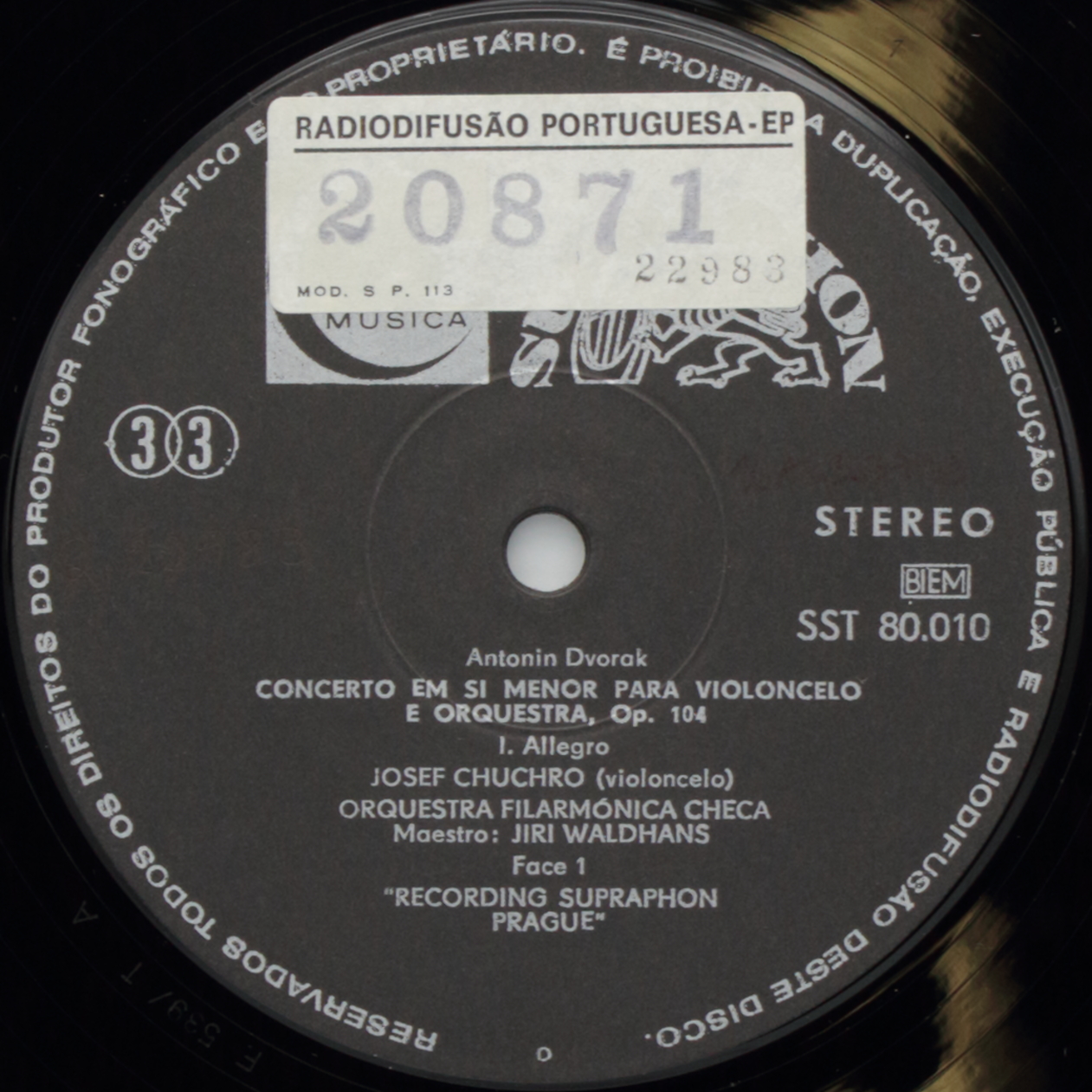 Dvořák: Concerto em Si menor para violoncelo e orquestra, Op. 104