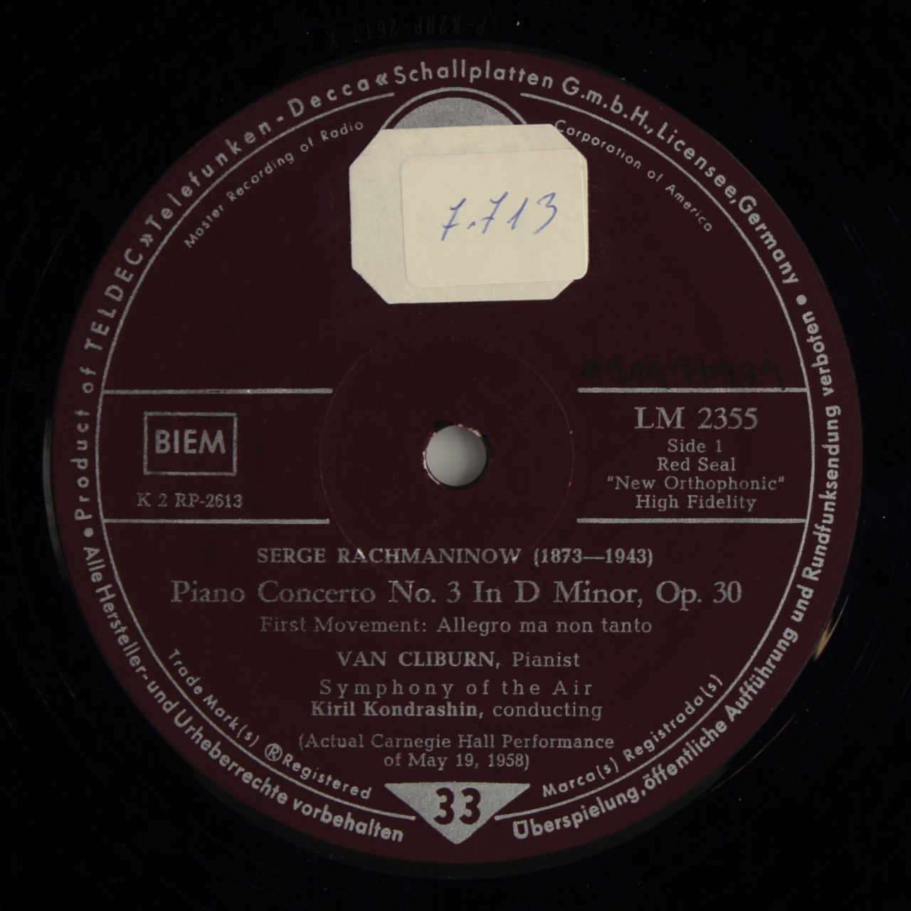 Rachmaninoff: Concerto Nº 3