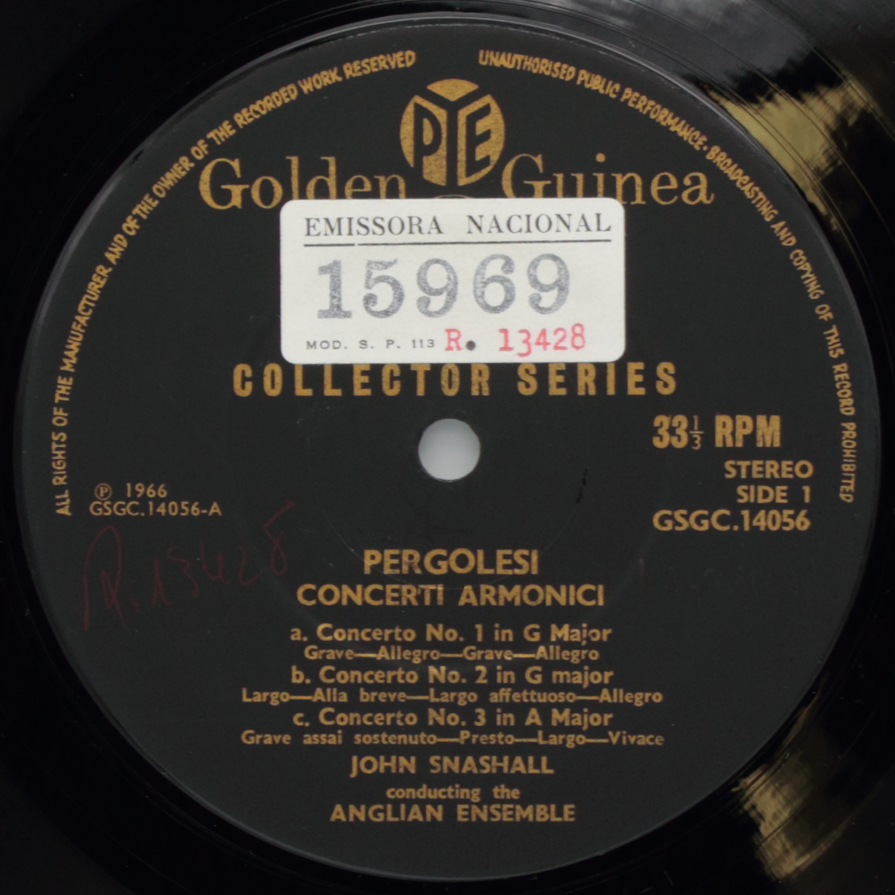 Pergolesi: Concerti Armonici