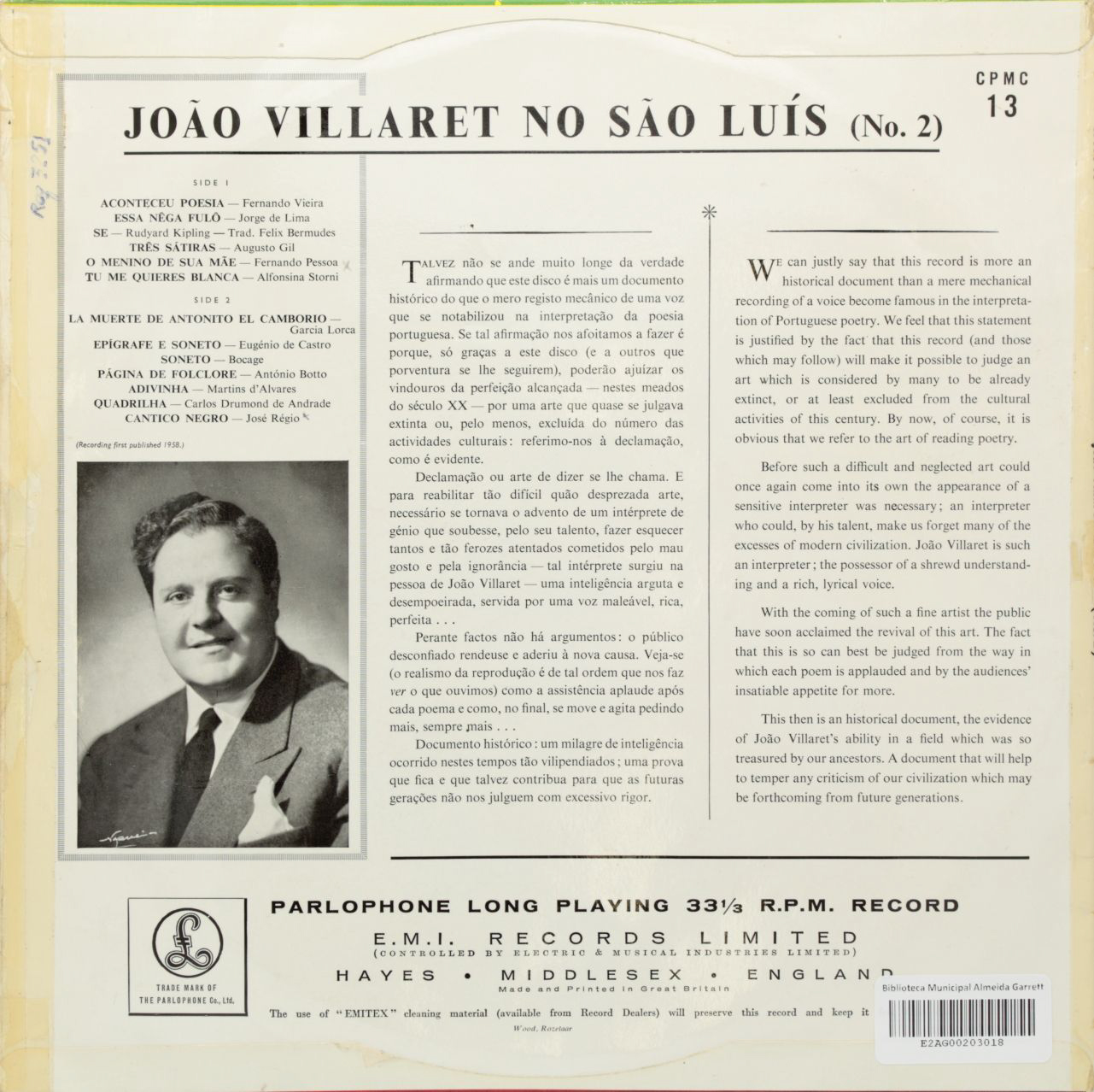 João Villaret no São Luís 2
