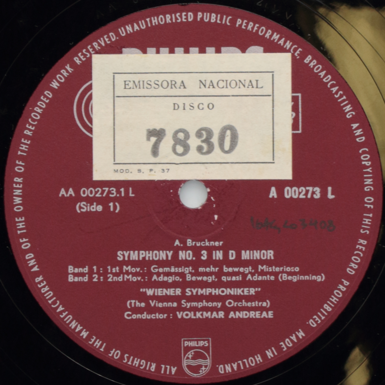 Bruckner: Symphony Nº 3 in D minor