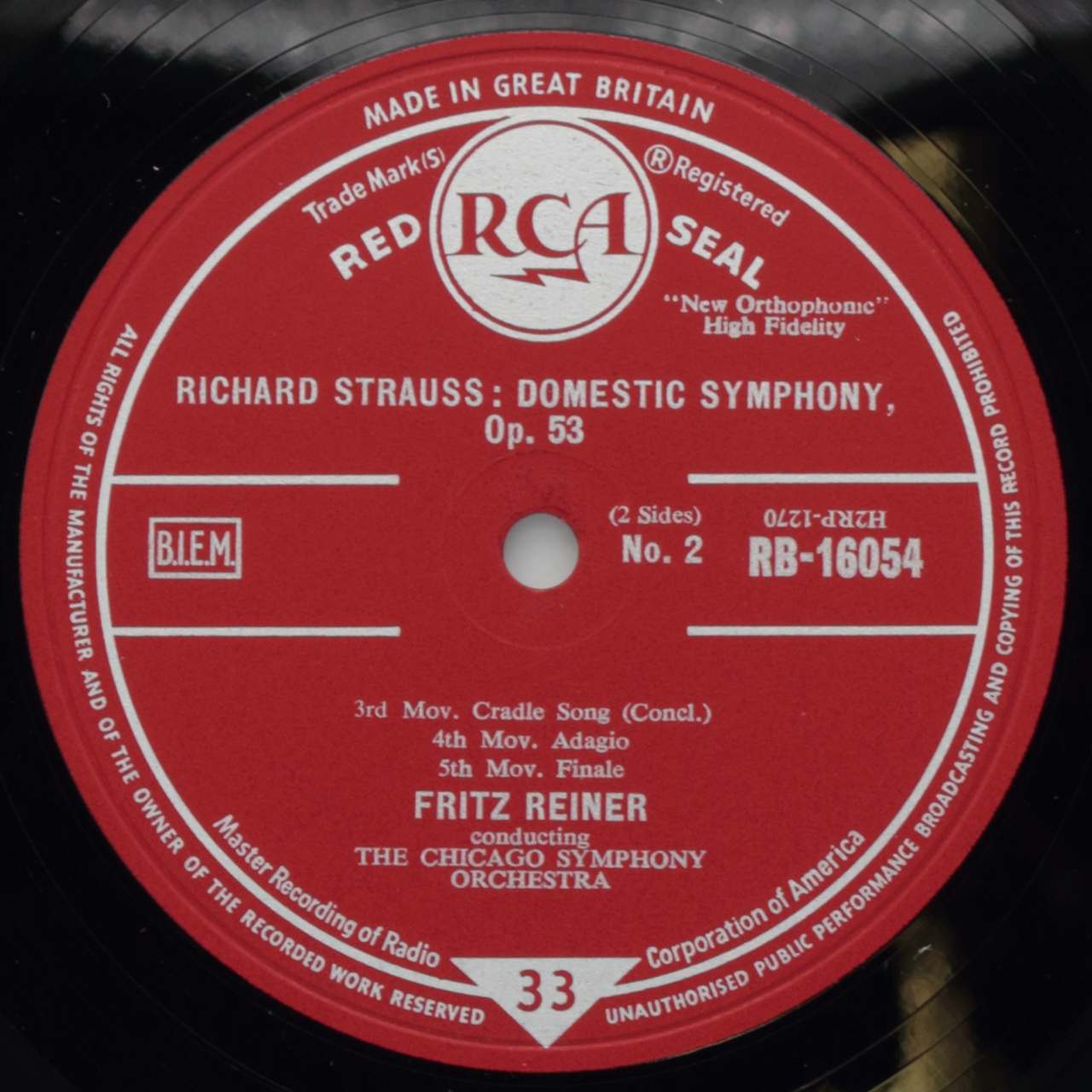Strauss, Richard: Domestic Symphony