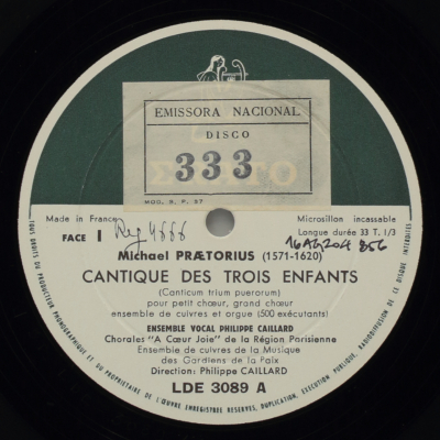 Motets pour double choeur, cuivres et orgue