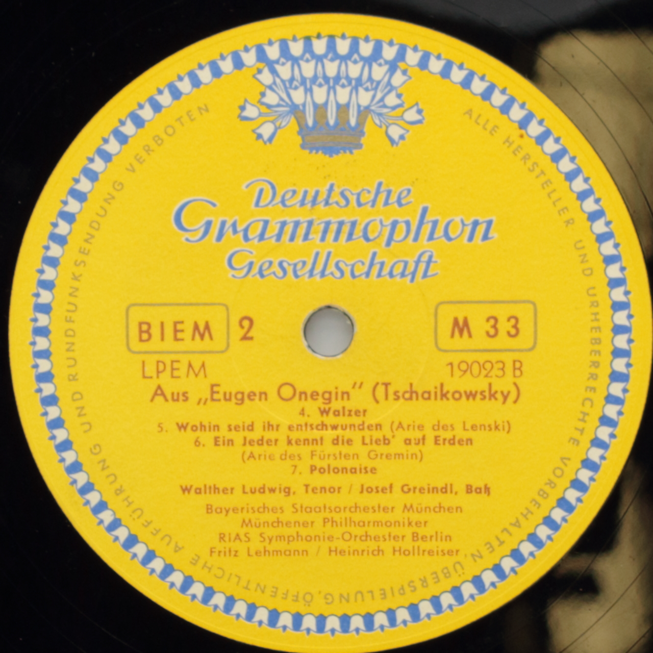 Tchaikovsky: Aus Eugen Onegin