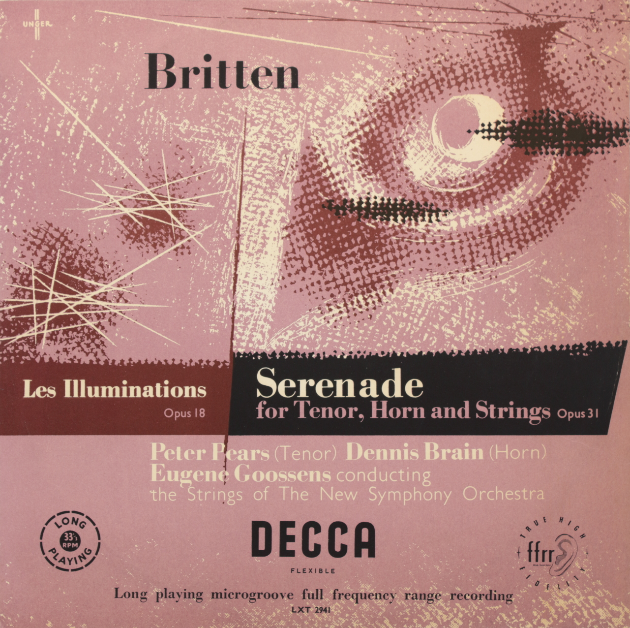 Britten: Les Illuminations Opus 18; Serenade for Tenor, Horn and Strings Opus 31
