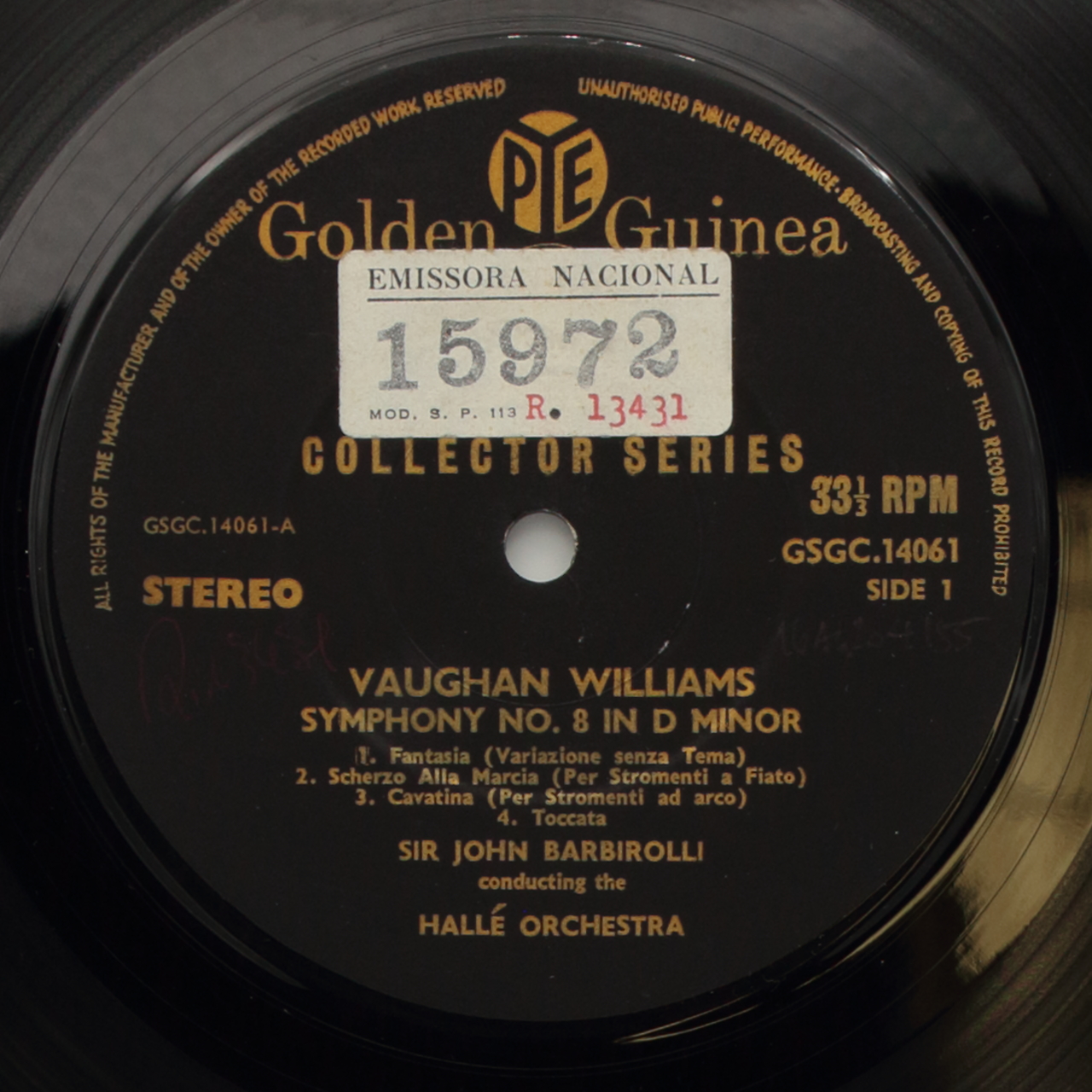 Vaughan Williams: Symphony No. 8 / Bax: Garden of Fand / Butterworth: A Shropshire Lad