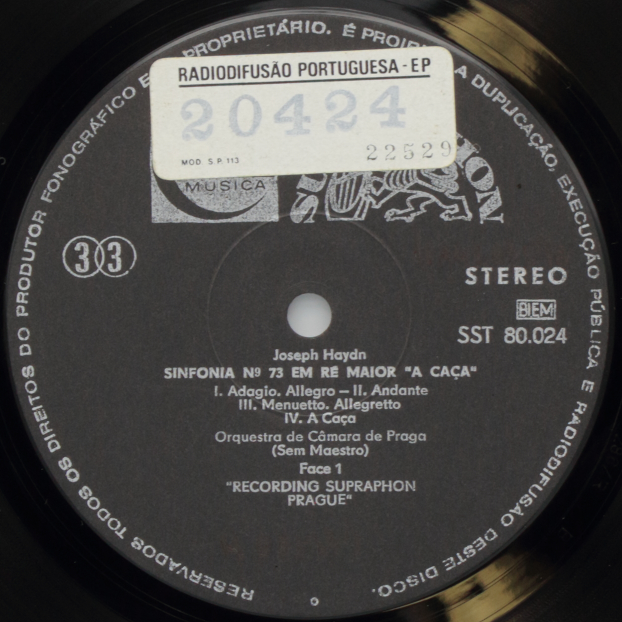Haydn: Symphony no. 73 La chasse; Symphony no. 96 The miracle