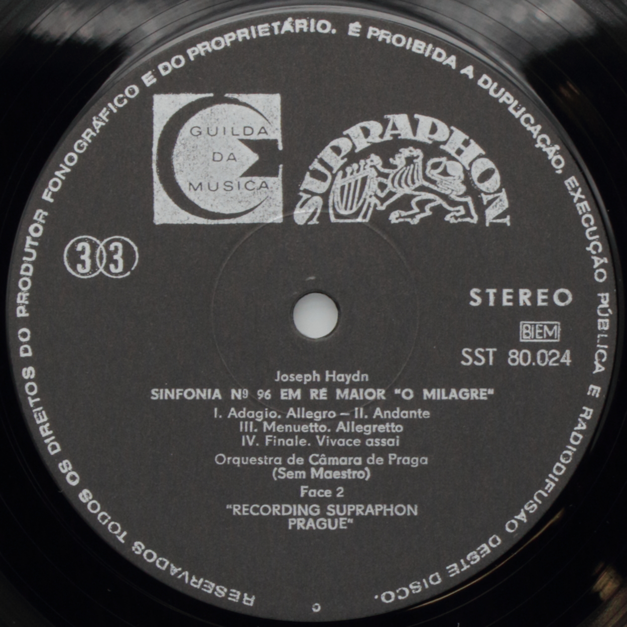 Haydn: Symphony no. 73 La chasse; Symphony no. 96 The miracle