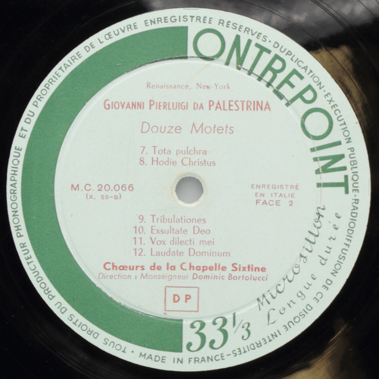Palestrina: Douze Motets