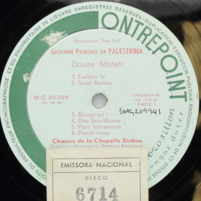 Palestrina: Douze Motets