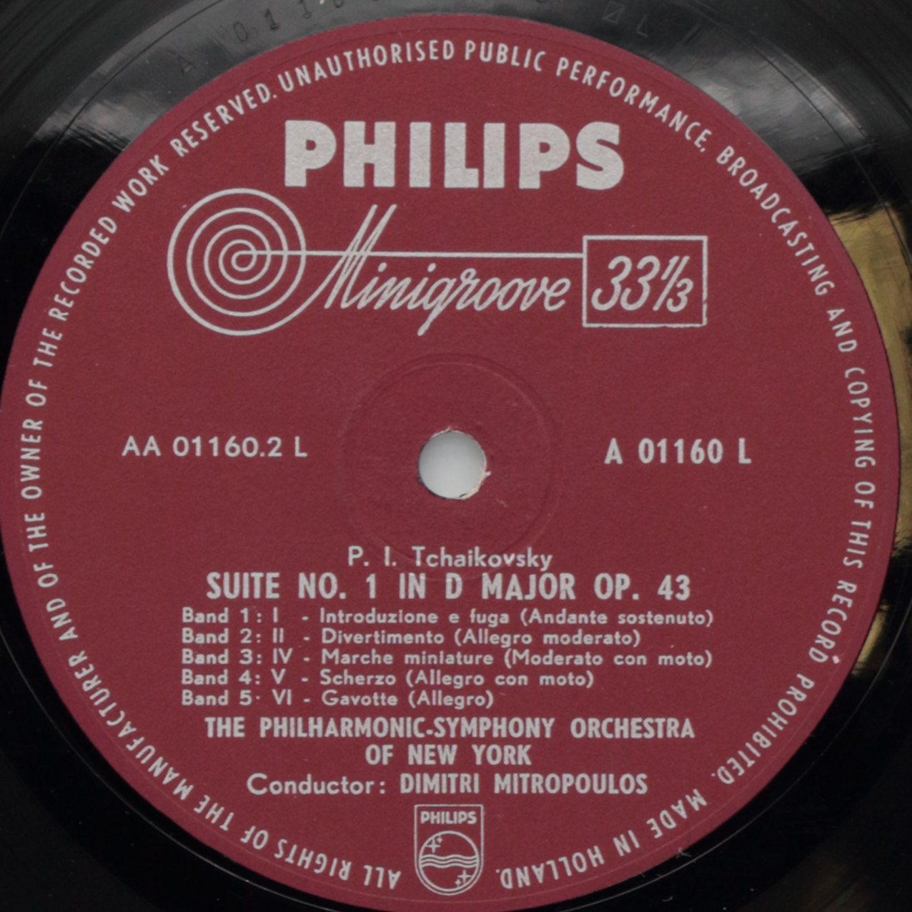 Borodin: Symphony Nº 2 in B minor / Tchaikovsky: Suite Nº 1 in D major op. 43