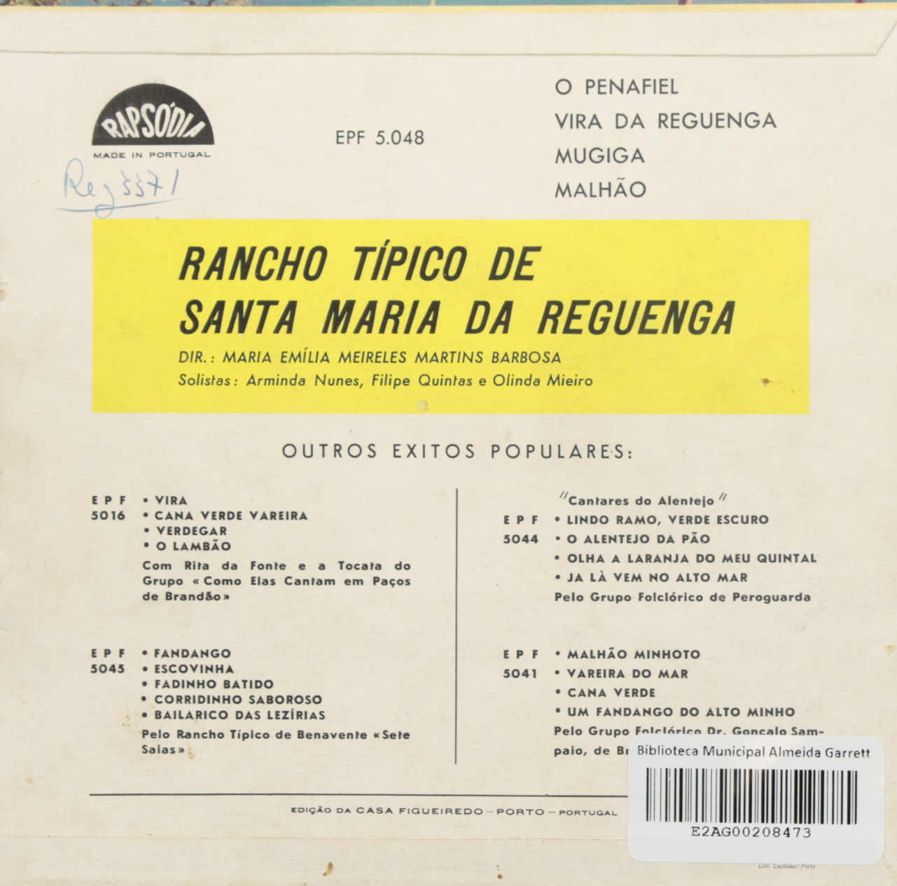 Rancho Típico de Santa Maria da Reguenga