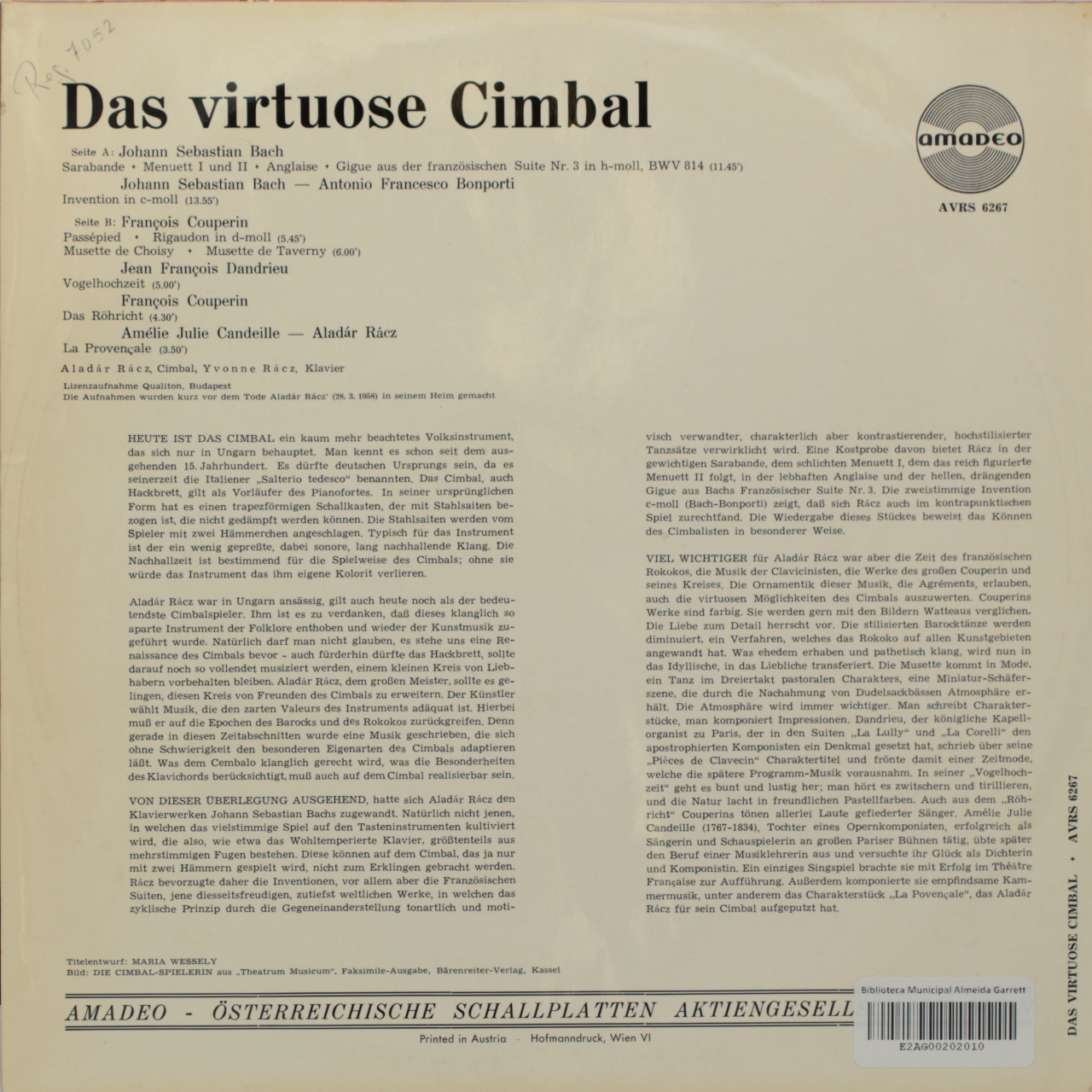 Das virtuose Cimbal