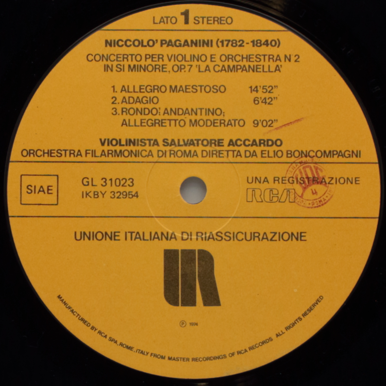 Paganini: Concerto per violino e orchestra Nº 2 / Viotti: Concerto per violino e orchestra Nº 22