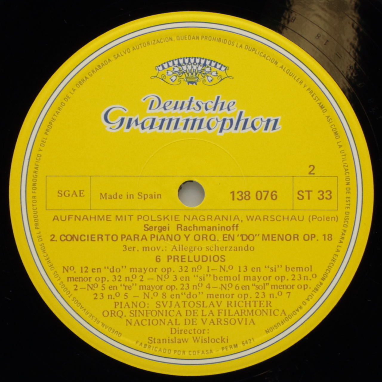 Rachmaninoff: Concierto No.2 para Piano y Orquesta