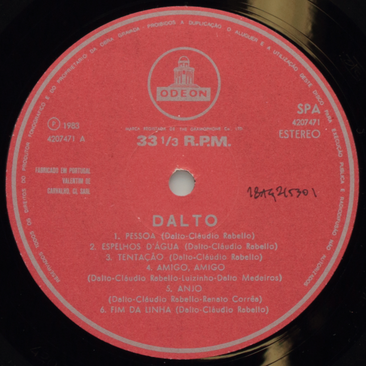 Pessoa, Dalto