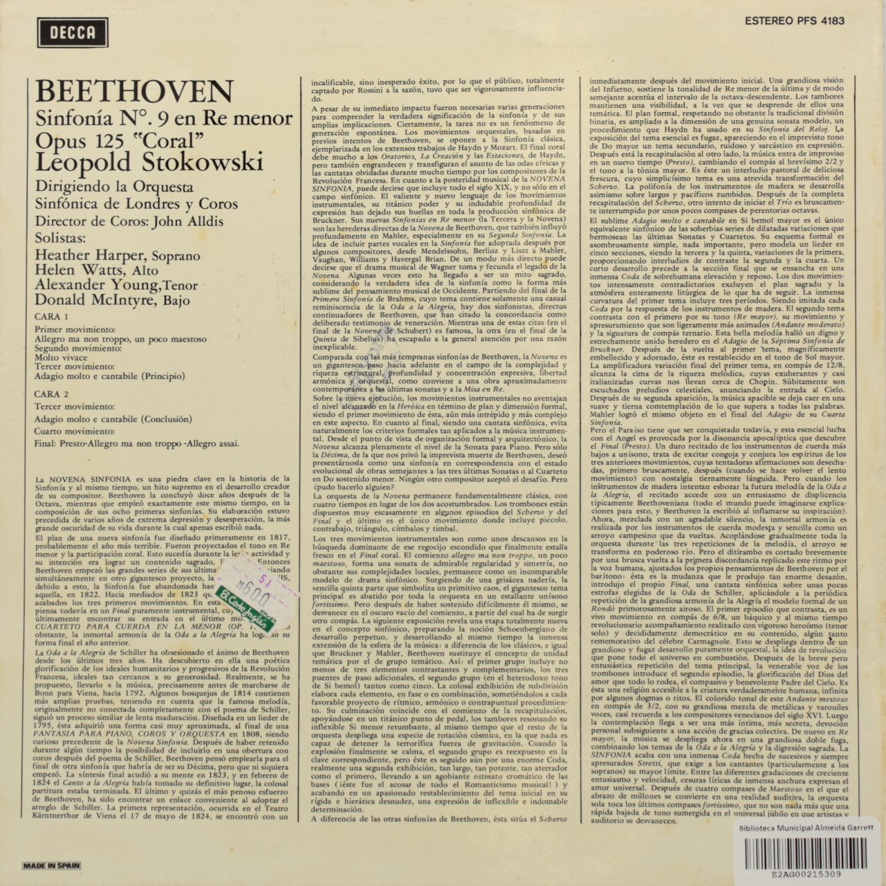 Beethoven: Sinfonía Nº 9 Coral