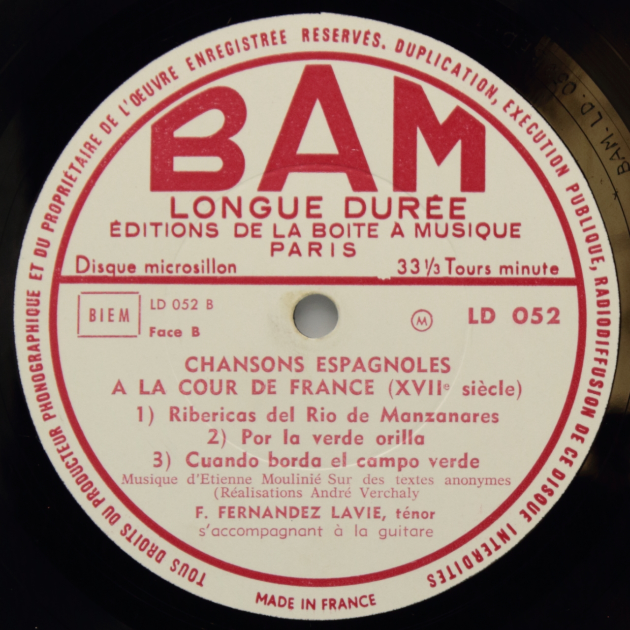 Chansons espagnoles a la cour de France (XVIIe siècle)